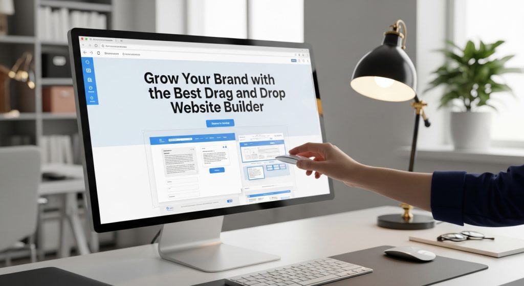 best drag and drop website builder