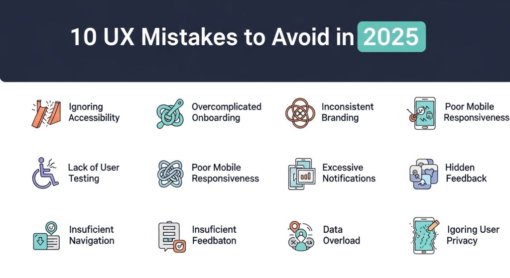 UX mistakes 2025