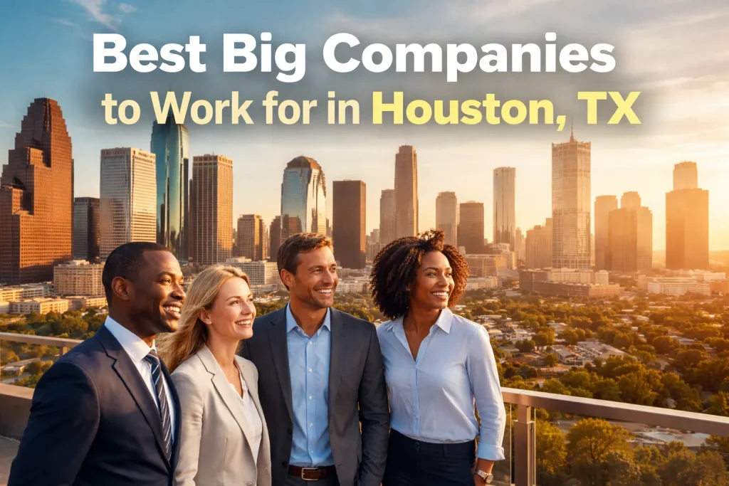 best big companies to work for in Houston TX